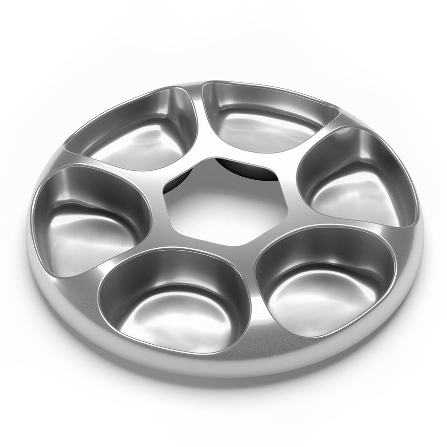 Donut Frost Stainless Steel Food Tray
