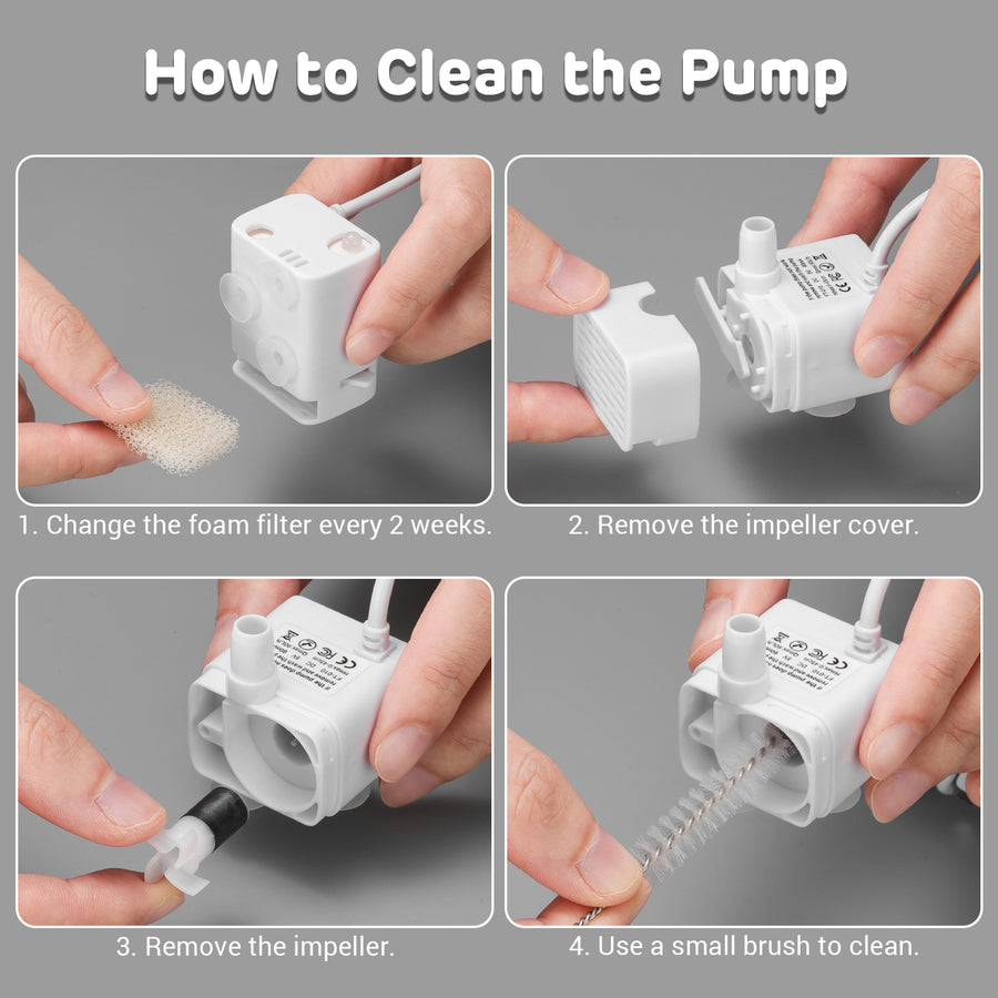 AquaGlow Pet Fountain Water Pump