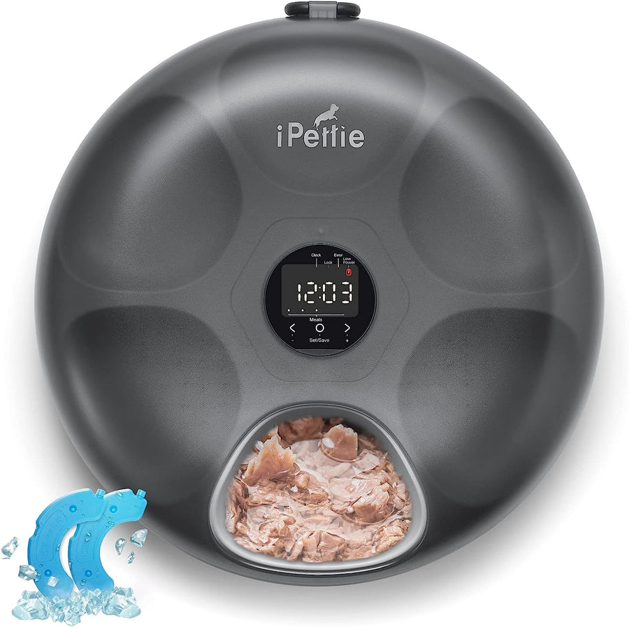 Donuts Frost 6 Meal Cordless Automatic Pet Feeder