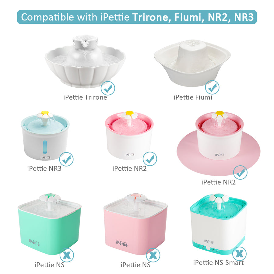 Tritone Pet Water Fountain Replacement Pump